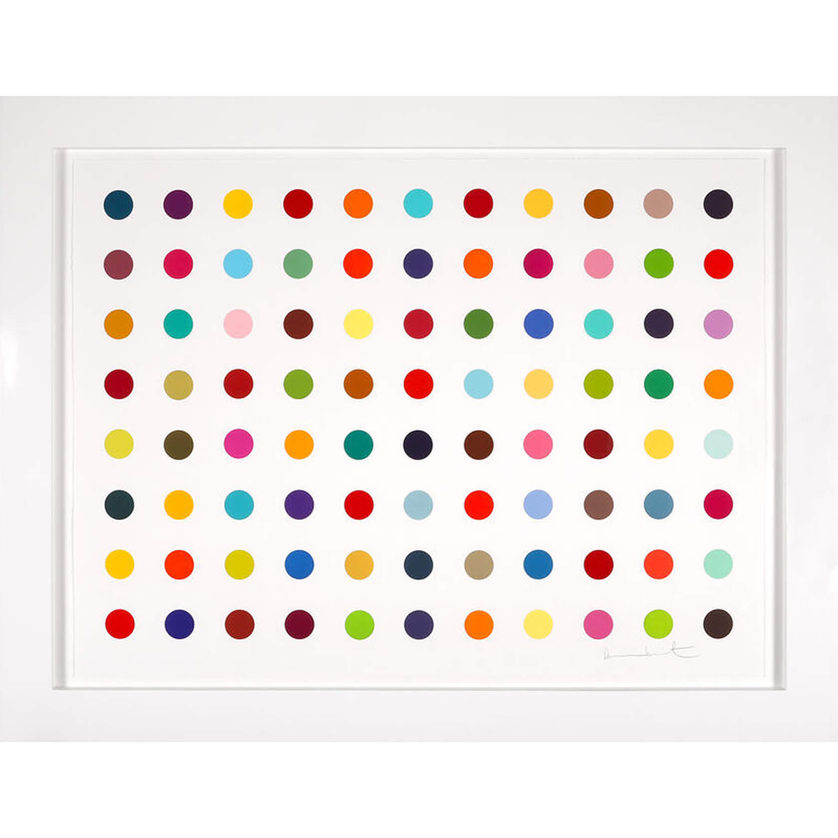 Horizontal 'Spots' I, Woodcut (1)