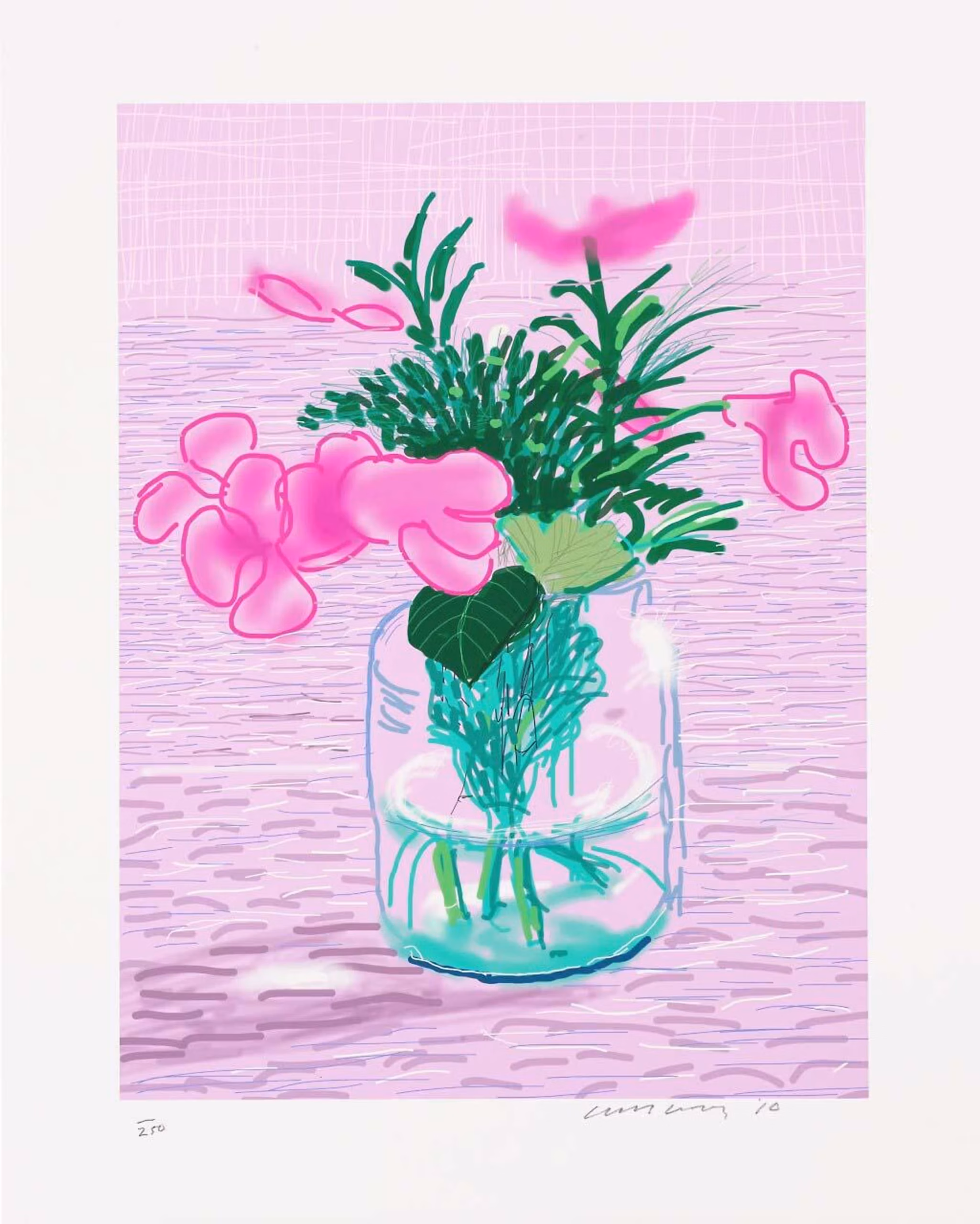 David Hockney Untitled 329